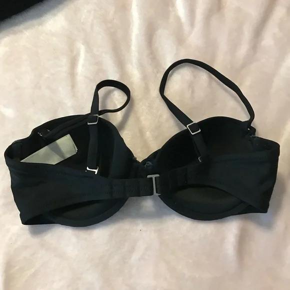 Abercrombie & Fitch Underwire Bikini Top Black Size 34C - Picture 5 of 6